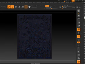 fenice - rilievo cnc Modello di stampa 3D