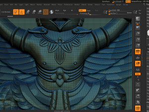 bas relief garuda bali Model Cetak 3D
