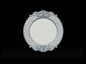 classical nameplate frame - mirror Model do druku 3D