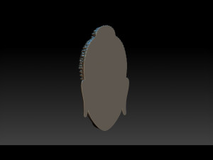 buddha face pendant 3D Print Model