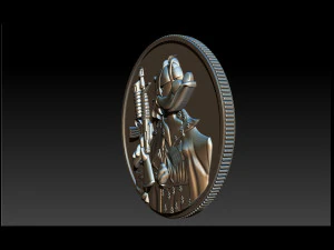 donald duck coin 3D Print Model