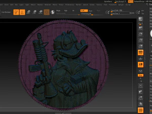 donald duck coin 3D Print Model