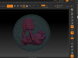 bear pooh - coin 3D Print Model