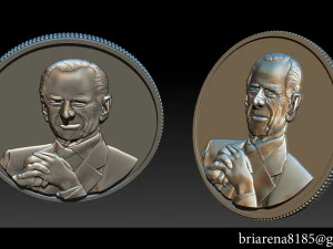 prince philip - coin 3D Print Model