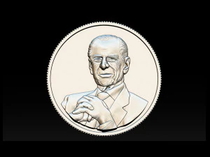 prince philip - coin 3D Print Model