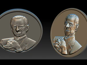 prince philip - coin 3D Print Model