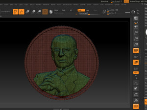 prince philip - coin Modelo de impresión 3D