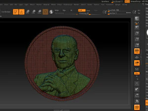 prince philip - coin 3D Print Model