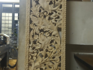 3d stl models cnc router - carved decor Modelo de Impressão 3D