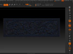 3d stl models cnc router - carved decor 3D Print Model