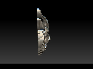 chimera - lion goat head pendant Modèles 3D en vedette