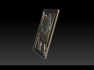 heart queen playing card pendant 3D Print Model