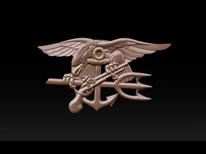 medalha de &aacute;guia Modelo de Impressão 3D