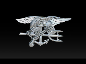 eagle medal 3D Print Model