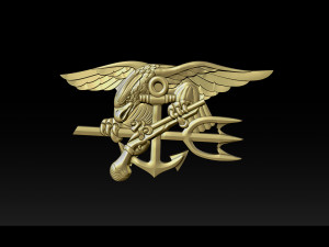 eagle medal 3D Print Model