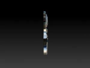 medalha de &aacute;guia Modelo de Impressão 3D