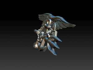 eagle medal 3D Print Model
