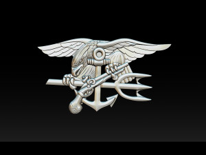 eagle medal 3D Print Model