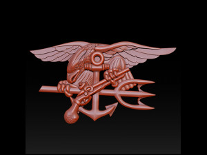 eagle medal 3D Print Model