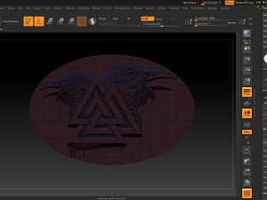 raven pendant 3D 打印模型