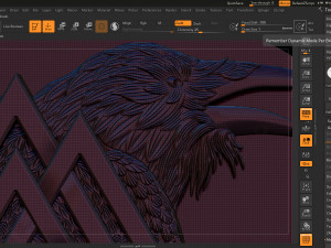 raven pendant 3D 打印模型