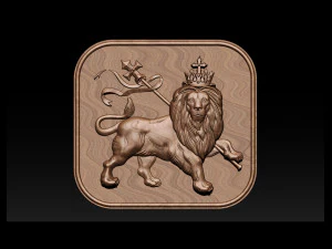 lion pendant 3D Print Model