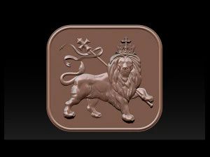 lion pendant 3D Print Model