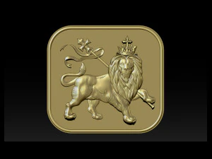 lion pendant 3D Print Model