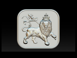 lion pendant 3D Принт Модель