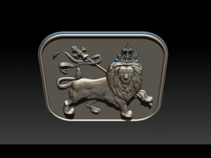 lion pendant 3D Принт Модель