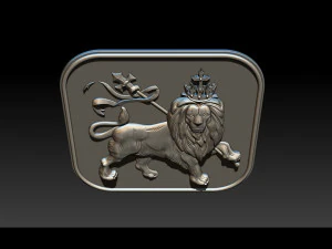 lion pendant 3D Print Model