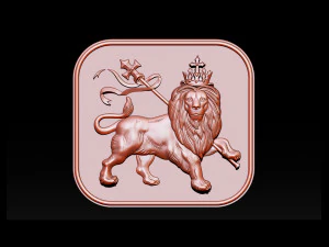 lion pendant 3D Print Model