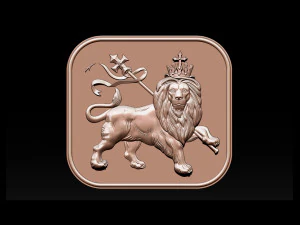 lion pendant 3D Print Model