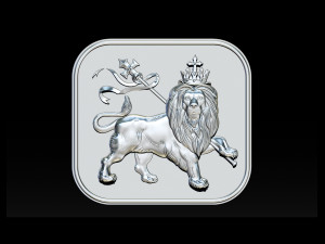 lion pendant 3D Принт Модель