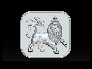lion pendant 3D Print Model