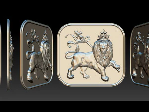 lion pendant 3D Print Model