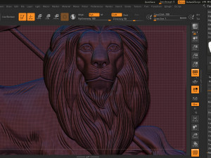 lion pendant 3D Принт Модель