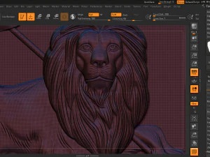 lion pendant 3D Print Model