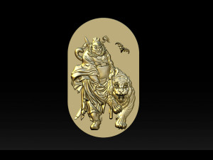 zhong kui asian mythology 3D प्रिंट मॉडल