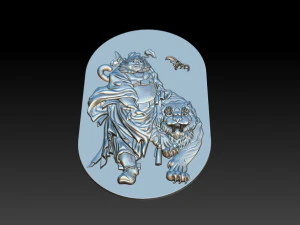 zhong kui asian mythology 3D Print Model