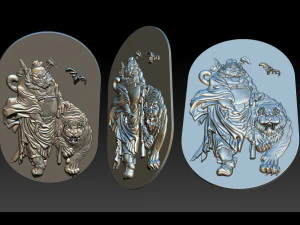 zhong kui asian mythology 3D Print Model