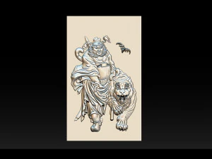 zhong kui asian mythology 3D Print Model