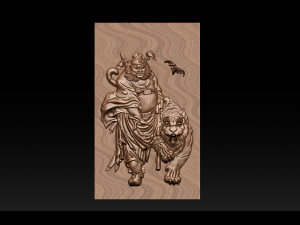 zhong kui asian mythology 3D प्रिंट मॉडल