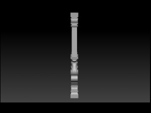 carved decor for stairs Model Cetak 3D