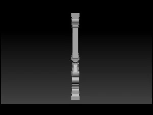 carved decor for stairs 3D Print Model