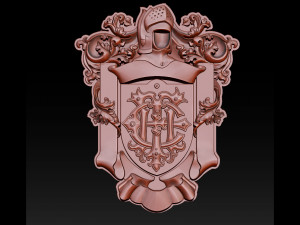 classical nameplate frame 3D-Druckmodell