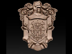 classical nameplate frame 3D Print Model