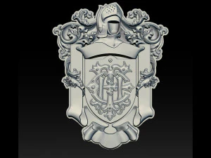 classical nameplate frame 3D Print Model