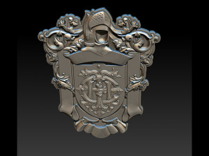 classical nameplate frame 3D-Druckmodell