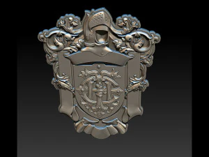 classical nameplate frame 3D Print Model